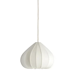 Suspension ZUBEDA – Crème – Ø49 x H36 cm