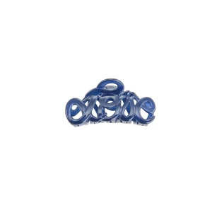 Pince croco "Love" Bleu Marine