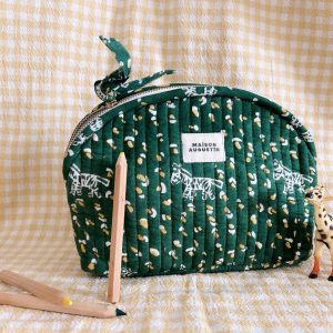 NEW Trousse Make up  Zebra Gazon