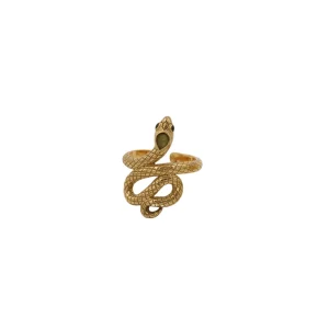 Bague Sissi Serpent Pierre Serpentine