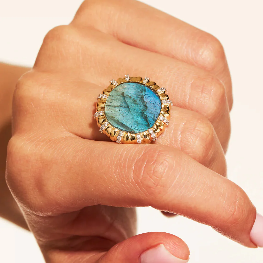 Bague Héritage Labradorite – Image 5