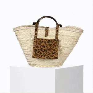 PANIER II LEOPARD CAMEL