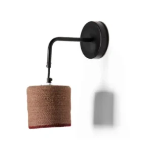 Applique Fassi – Jonc de Mer et Noir Mat