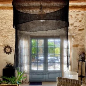 Suspension souple tarlatane - Noir