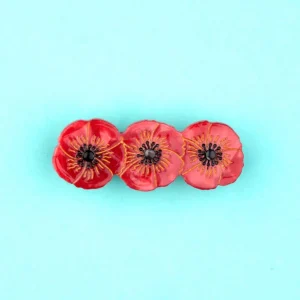 Barrette Coquelicot Coucou Suzette