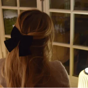 La barrette noeud Onyx