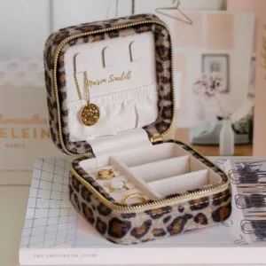BOITE A BIJOUX CORINNE LEOPARD