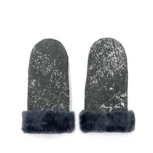 Moufles Mouton Gris argent