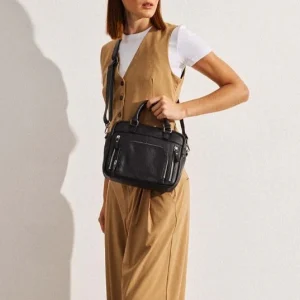 MINI SAC MACY NOIR GLACE