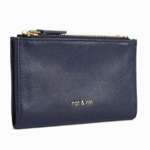 PORTEFEUILLE SANDY BLEU COSMOS, EBENE, NOIR, MOCKA