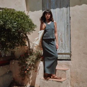 JUPE HYDRANGEE NOIRE