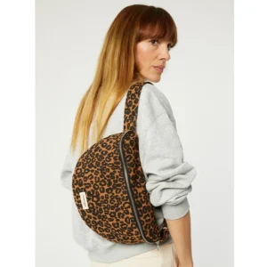 SAC BANANE CUSTINE XL LEOPARD