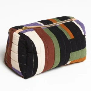 POCHETTE ELBA VELOURS BRUN