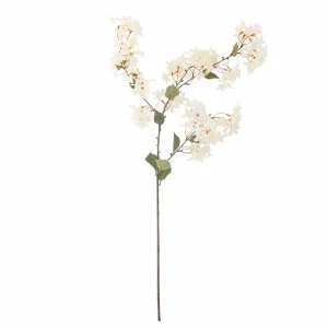 Tige Myrtle – Blanc (fleurs artificielles)