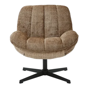 Fauteuil Pauline – chenille sable