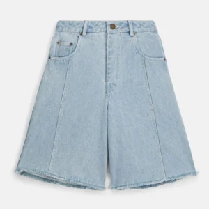 BERMUDA SIDONIE DENIM CLAIR