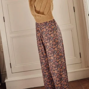 BAS DE PYJAMA MELYCIA CHARCOAL BOHEMIAN