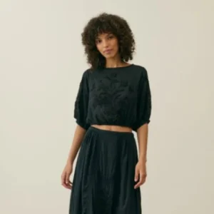 BLOUSE MELINE NOIRE
