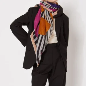FOULARD 100% LAINE