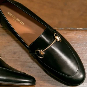 MOCASSINS CLEMENCE CUIR NOIR