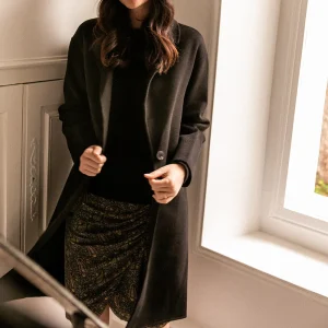 MANTEAU ARLENE NOIR