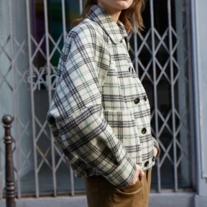 VESTE MURIEL CARREAUX