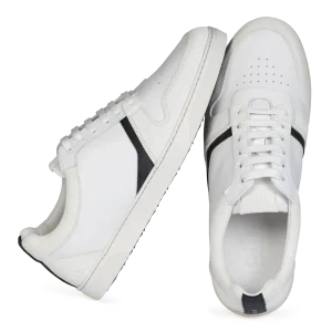 SNEAKERS GLENCOE WHITE RECYCLED LEATH