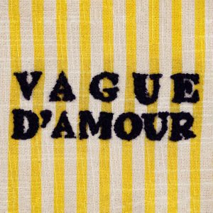 Pochette coton rayé