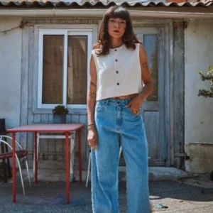 TOP VANILLE ROSE PALE