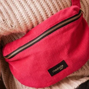 SAC BANANE CUSTINE VELOURS