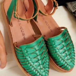 SANDALES LOMA VERT EMERAUDE