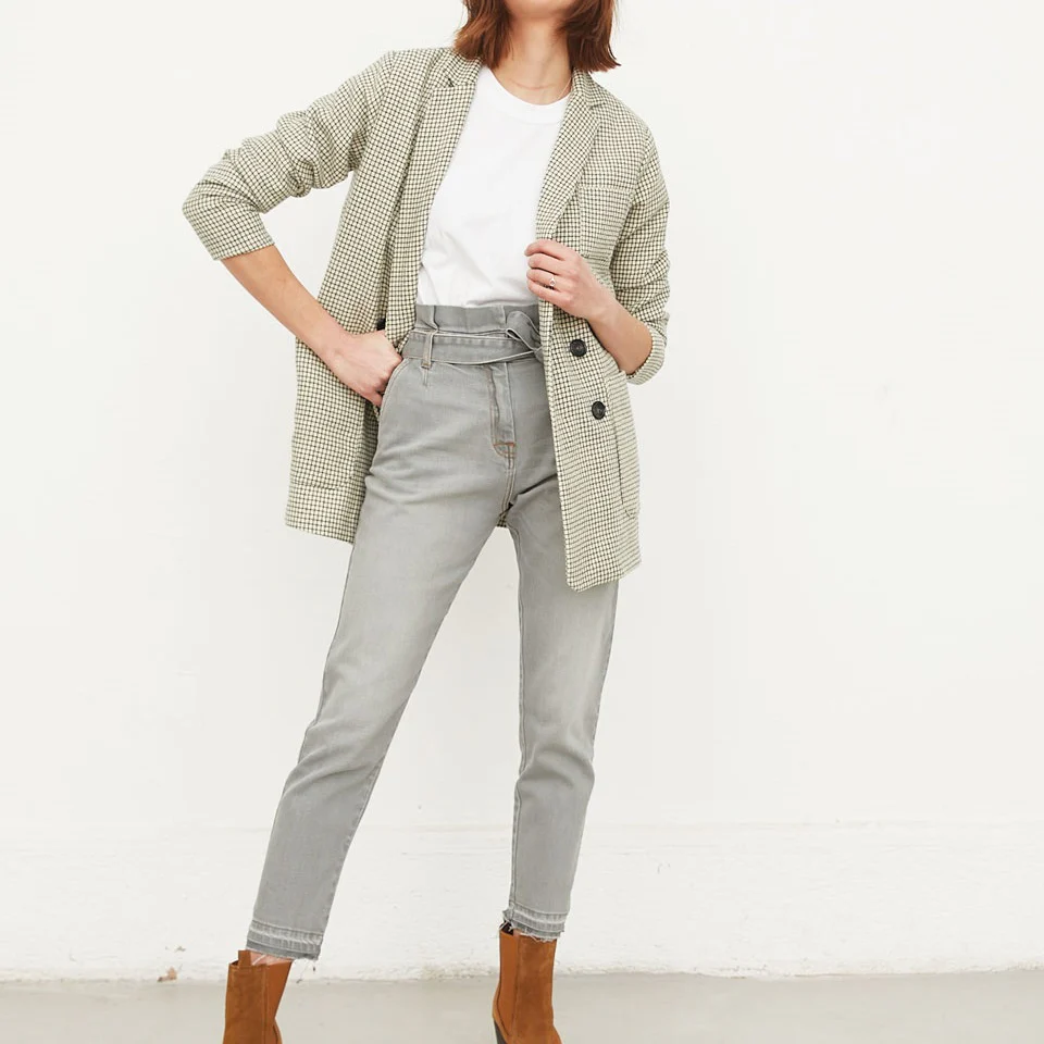 VESTE REBECCA PALMER ECRU – Image 2