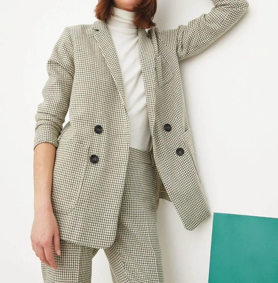 VESTE REBECCA PALMER ECRU – Image 4